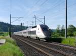SNCF / SBB = Lyria - TGV 4410 unterwegs bei Bettenhausen am 20.05.2014