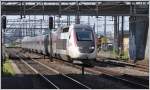 TGV 9213 Râme4410 nach Zürich HB durcheilt Muttenz. (04.09.2014)