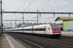 ICN 500 030  Louis Chevrolet  durchfährt den Bahnhof Rothrist.