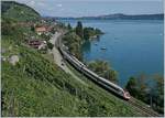 Ein SBB ICN als IC5 1525, unterwegs von Lausanne nach St.Gallen, erreicht Twann.