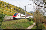 SBB ICN RABDe 500 017 als IC5 Zürich HB - Genève-Aéroport am 17.