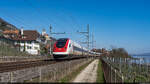 SBB RABDe 500 023 / Ligerz, 3. März 2026<br>IC Rorschach - Lausanne