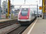 SBB - ICN Xavier Stockmar bei der einfahrt im Bahnhof Zrich am 23.07.2011