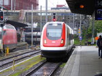 SBB - ICN Jeanne Hersch bei der einfahrt in den Bahnhof Basel SBB am m23.4.2016