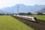 Ein Giruno RABe 501 der SBB durchfuhr am Morgen des 13.