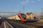 RABe 502 405-9 Twindexx durchfährt den Bahnhof Rupperswil.