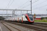 RABe 502 205-3 Twindexx durchfährt den Bahnhof Rupperswil.