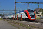 RABe 502 219-4 Twindexx durchfährt den Bahnhof Rupperswil.