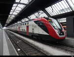 SBB - Triebzug 502 222 im HB Zürich am 22.01.2023