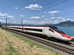 SBB RABe 503 020 unterwegs Richtung Italien am 25.7.20 bei Einigen.