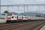 RABe 511 029 durchfährt den Bahnhof Rothrist.