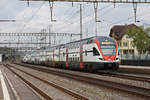 RABe 511 018 durchfährt den Bahnhof Rupperswil.