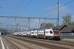 RABe 511 017 durchfährt den Bahnhof Rupperswil.