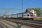 RABe 511 023 durchfährt den Bahnhof Rupperswil.