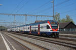 RABe 511 040 durchfährt den Bahnhof Rupperswil.