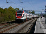 SBB - Triebzug RABe 511 019 bei der durchfahrt in Mies am 08.10.2020