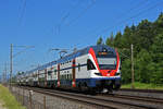 RABe 511 055 KISS, auf der S11, fährt Richtung Bahnhof Aarau.