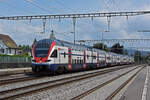 RABe 511 052 KISS durchfährt den Bahnhof Rupperswil.