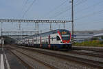 RABe 511 031 KISS durchfährt den Bahnhof Rupperswil.