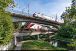 SBB RABe 502 221 & RABe 511 010 / Opfikon, 2. Oktober 2021<br>
Montage aus zwei Bildern