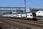 RABe 511 023 KISS durchfährt den Bahnhof Rupperswil.