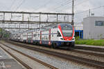 RABe 511 013 KISS durchfährt am 12.05.2023 den Bahnhof Rupperswil.