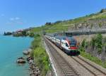 RABe 511 113 als RE nach Vevey am 16.06.2014 bei St.