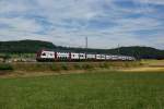 RABe 511 036-6 erreicht am 06.07.2014 Rafz.