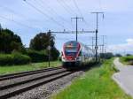 SBB - Triebzug RABe 511 105-4 unterwegs bei St.Prex am 17.08.2014 