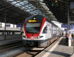 SBB - Triebzug RABe 511 106-2 im Bahnhof von Lausanne am 14.03.2015