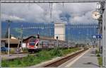 RE4869 von St.Gallen nach Chur trifft in Buchs SG ein.