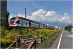 RE4871 mit 511 016 in Buchs SG (02.09.2016)