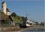 Der SBB GTW 520 011-3 hat Birrwil verlassen und fährt als S 9 21926 nach Lenzburg.