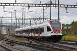 RABe 521 023, auf der S3, fährt zum Bahnhof Pratteln.