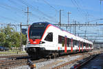 RABe 521 019 auf der S3, verlässt den Bahnhof Pratteln.