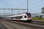 RABe 521 019 durchfährt den Bahnhof Rupperswil.