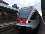 RABe 521 029 am 23.07.2022 als S5 nach Weil am Rhein in Lörrach Hbf 