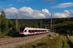 521 004 und 521 008 als SBB 88910 (Konstanz - Offenburg) bei Sommerau 3.9.22