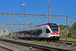 RABe 521 024, auf der S3, fährt zum Bahnhof Pratteln.