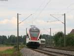 526 656-4 und 659-8 als SBB79842 nach Engen am km 142,0 der KBS720 11.8.08