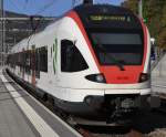 RABe 521 029 als S3 nach Porrentruy bei der Abfahrt in Olten