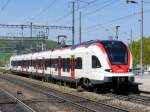 SBB - Triebzug RABe 522 203 unterwegs in Liestal am 20.04.2014