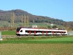 Sissach - 31.10.17 : RABe 523 050 - S3 17352 Olten - Laufen.