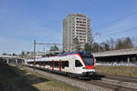 RABe 523 053, auf der S3, fährt Richtung Bahnhof SBB.