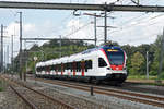 RABe 523 067, auf der S1, fährt beim Bahnhof Möhlin ein.