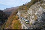 TransN RABe 527 077 als Regio Buttes - Neuchâtel am 27.