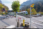 TransN RABe 527 077 als Regio Neuchâtel - Buttes am 27.