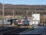 SBB FLIRT RABe 523 049 als Regio Biel - Olten am 3.