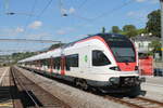 RABe 523 030 und einer weiterer Flirt am 14.7.2020 in Grandson als S1 nach Lausanne