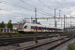 RABe 523 023, auf der S1, ist ein seltener Gast in Basel.